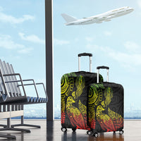 Aotearoa Moko Tribal Tattoo Luggage Cover New Zealand Maori Penguin and Fantail Reggae Style