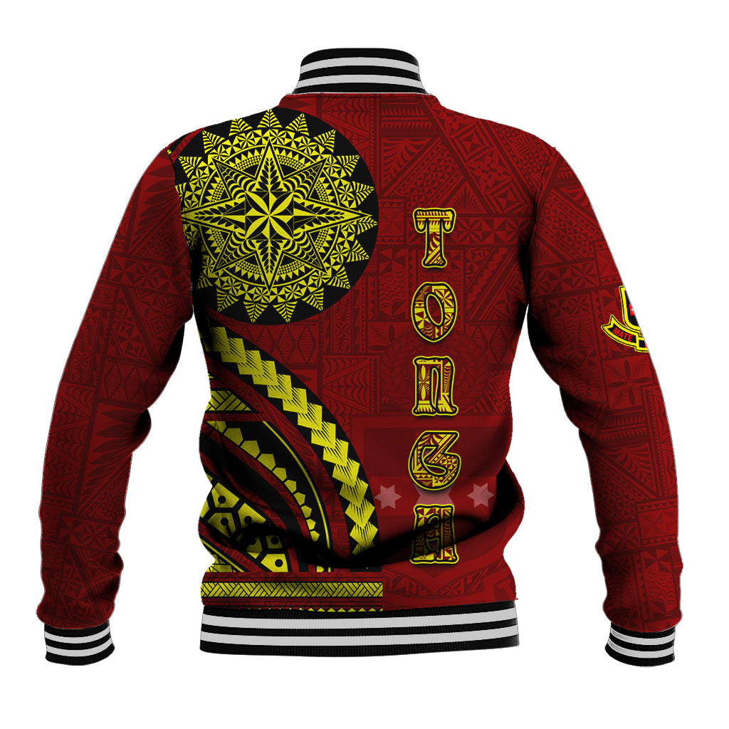 Kolisi Tonga Atele Baseball Jacket Ngatu and Polynesian Pattern LT03 - Polynesian Pride