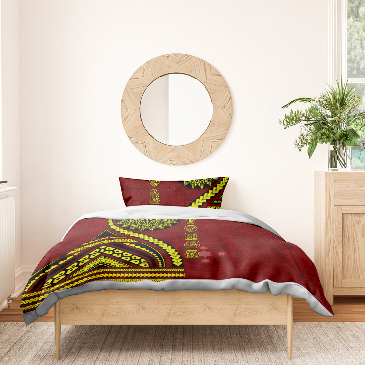 Kolisi Tonga Atele Bedding Set Ngatu and Polynesian Pattern LT03 - Polynesian Pride
