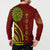 Kolisi Tonga Atele Button Sweatshirt Ngatu and Polynesian Pattern