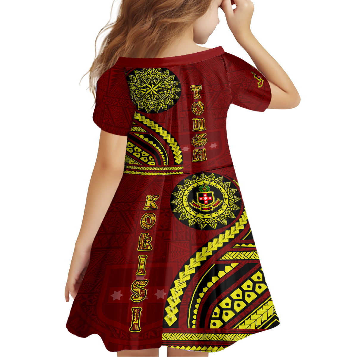 Kolisi Tonga Atele Family Matching Puletasi and Hawaiian Shirt Ngatu and Polynesian Pattern LT03 - Polynesian Pride