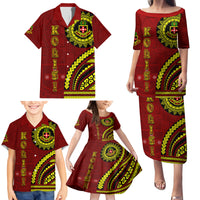 Kolisi Tonga Atele Family Matching Puletasi and Hawaiian Shirt Ngatu and Polynesian Pattern LT03 - Polynesian Pride