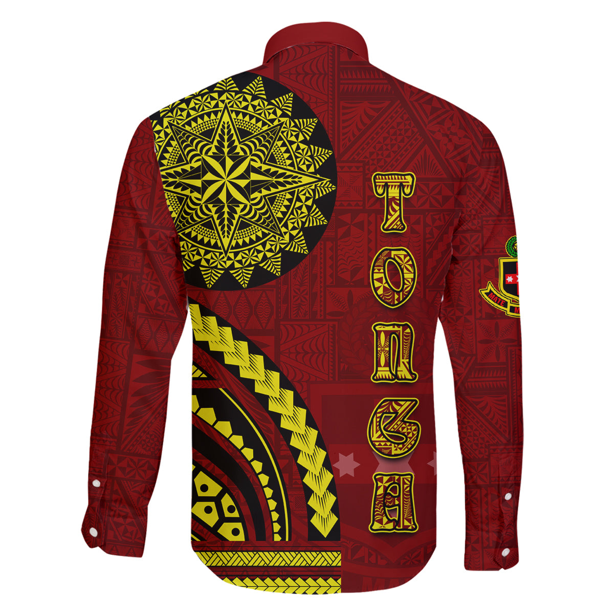 Kolisi Tonga Atele Family Matching Tank Maxi Dress and Hawaiian Shirt Ngatu and Polynesian Pattern LT03 - Polynesian Pride