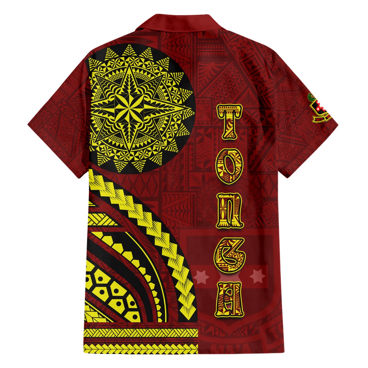 Kolisi Tonga Atele Hawaiian Shirt Ngatu and Polynesian Pattern LT03 - Polynesian Pride