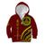 Kolisi Tonga Atele Kid Hoodie Ngatu and Polynesian Pattern