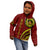 Kolisi Tonga Atele Kid Hoodie Ngatu and Polynesian Pattern