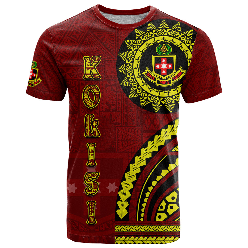 Kolisi Tonga Atele T Shirt Ngatu and Polynesian Pattern