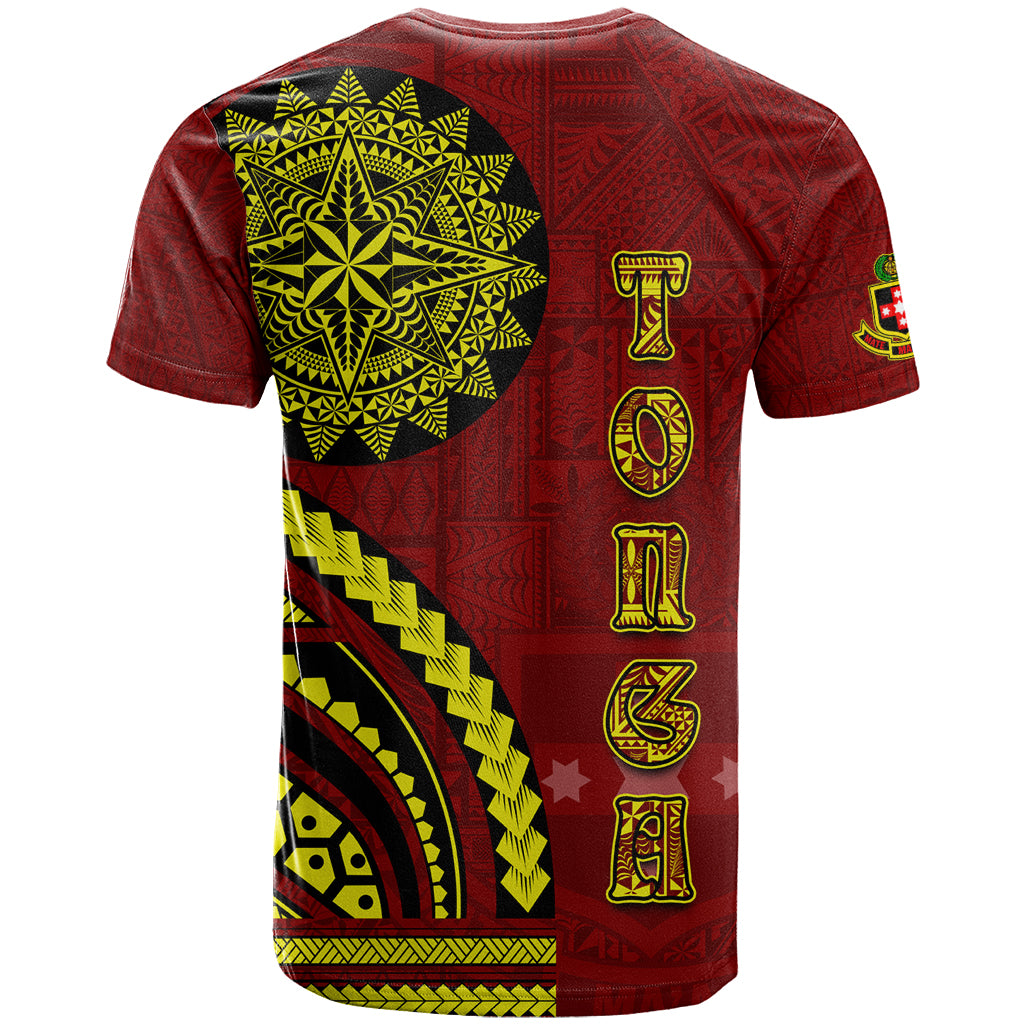 Kolisi Tonga Atele T Shirt Ngatu and Polynesian Pattern