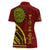 Kolisi Tonga Atele Women Polo Shirt Ngatu and Polynesian Pattern