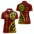 Kolisi Tonga Atele Women Polo Shirt Ngatu and Polynesian Pattern