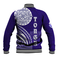 Tupou College Toloa Baseball Jacket Ngatu and Polynesian Pattern LT03 - Polynesian Pride