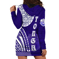 Tupou College Toloa Hoodie Dress Ngatu and Polynesian Pattern LT03 - Polynesian Pride