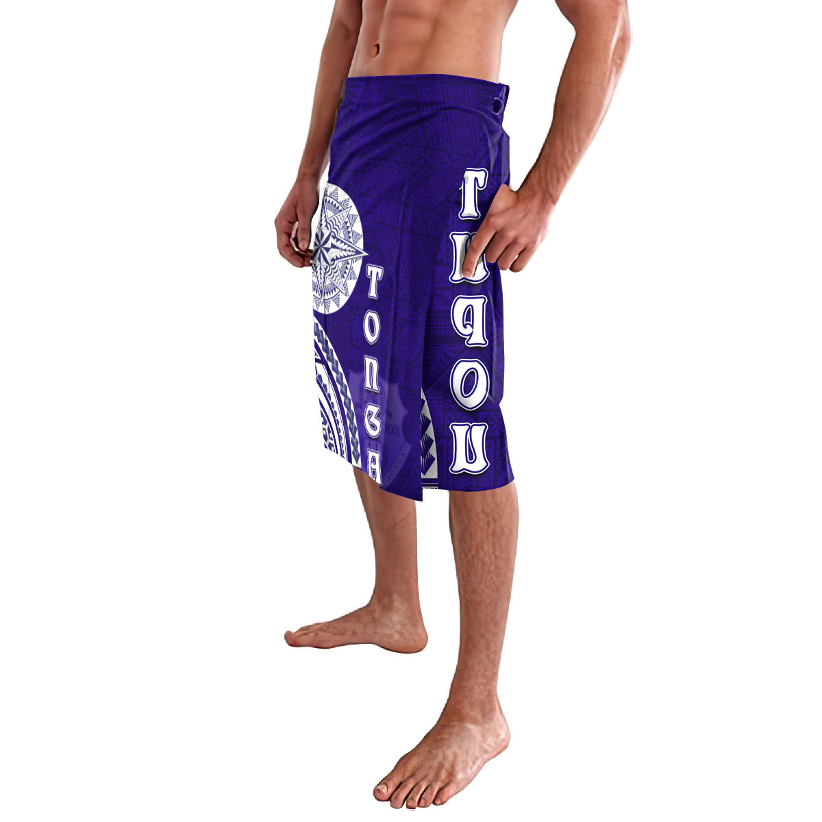 Tupou College Toloa Lavalava Ngatu and Polynesian Pattern LT03 - Polynesian Pride