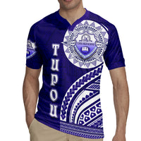 Tupou College Toloa Rugby Jersey Ngatu and Polynesian Pattern LT03 - Polynesian Pride