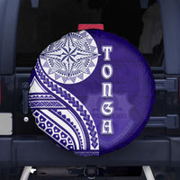 Tupou College Toloa Spare Tire Cover Ngatu and Polynesian Pattern LT03 - Polynesian Pride