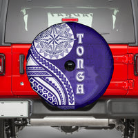 Tupou College Toloa Spare Tire Cover Ngatu and Polynesian Pattern LT03 - Polynesian Pride