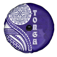 Tupou College Toloa Spare Tire Cover Ngatu and Polynesian Pattern LT03 - Polynesian Pride