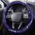 Tupou College Toloa Steering Wheel Cover Ngatu and Polynesian Pattern