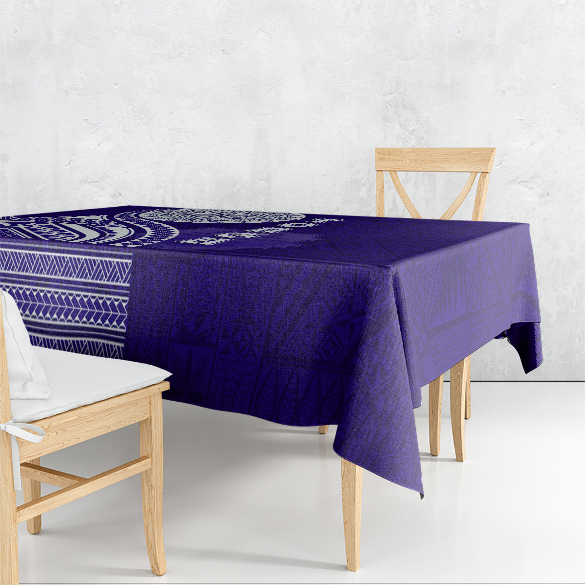 Tupou College Toloa Tablecloth Ngatu and Polynesian Pattern LT03 - Polynesian Pride