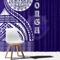 Tupou College Toloa Window Curtain Ngatu and Polynesian Pattern LT03 - Polynesian Pride