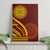 Tonga High School Canvas Wall Art Ngatu and Polynesian Pattern