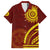 Tonga High School Family Matching Long Sleeve Bodycon Dress and Hawaiian Shirt Ngatu and Polynesian Pattern