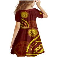 Tonga High School Family Matching Mermaid Dress and Hawaiian Shirt Ngatu and Polynesian Pattern