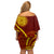 Tonga High School Family Matching Off Shoulder Short Dress and Hawaiian Shirt Ngatu and Polynesian Pattern