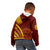 Tonga High School Kid Hoodie Ngatu and Polynesian Pattern