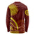 Tonga High School Long Sleeve Shirt Ngatu and Polynesian Pattern