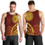 Tonga High School Men Tank Top Ngatu and Polynesian Pattern