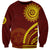 Tonga High School Sweatshirt Ngatu and Polynesian Pattern