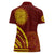 Tonga High School Women Polo Shirt Ngatu and Polynesian Pattern