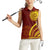 Tonga High School Women Sleeveless Polo Shirt Ngatu and Polynesian Pattern