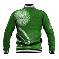 Liahona High School Baseball Jacket Ngatu and Polynesian Pattern LT03 - Polynesian Pride