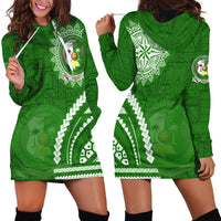 Liahona High School Hoodie Dress Ngatu and Polynesian Pattern LT03 - Polynesian Pride