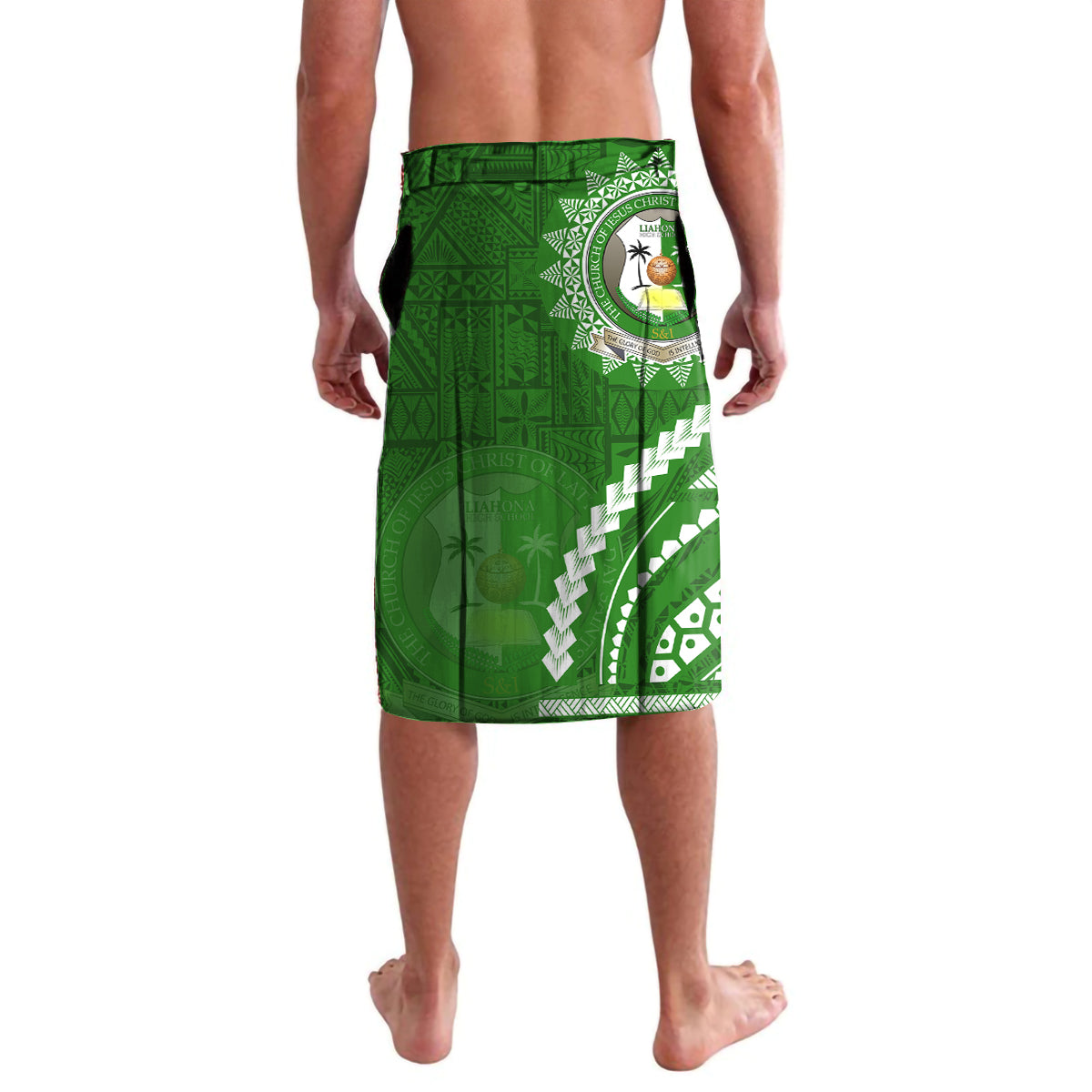 Liahona High School Lavalava Ngatu and Polynesian Pattern LT03 - Polynesian Pride