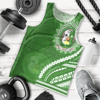 Liahona High School Men Tank Top Ngatu and Polynesian Pattern LT03 - Polynesian Pride
