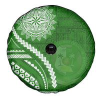 Liahona High School Spare Tire Cover Ngatu and Polynesian Pattern LT03 - Polynesian Pride