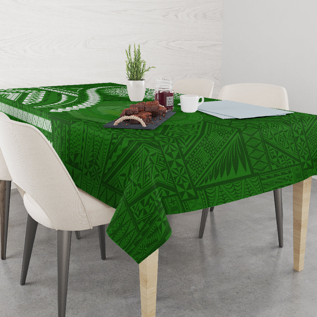 Liahona High School Tablecloth Ngatu and Polynesian Pattern LT03 - Polynesian Pride