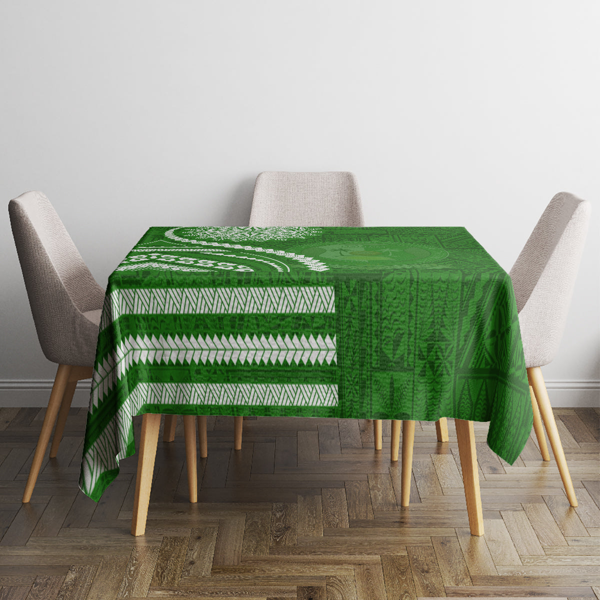 Liahona High School Tablecloth Ngatu and Polynesian Pattern LT03 - Polynesian Pride