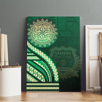 Saineha High School Canvas Wall Art Ngatu and Polynesian Pattern LT03 - Polynesian Pride
