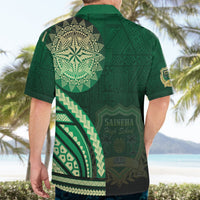 Saineha High School Hawaiian Shirt Ngatu and Polynesian Pattern LT03 - Polynesian Pride