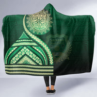 Saineha High School Hooded Blanket Ngatu and Polynesian Pattern LT03 - Polynesian Pride