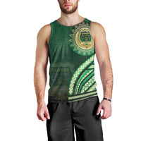 Saineha High School Men Tank Top Ngatu and Polynesian Pattern LT03 - Polynesian Pride