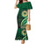 Saineha High School Mermaid Dress Ngatu and Polynesian Pattern