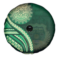 Saineha High School Spare Tire Cover Ngatu and Polynesian Pattern LT03 - Polynesian Pride