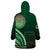 Saineha High School Wearable Blanket Hoodie Ngatu and Polynesian Pattern