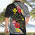 Aloha Hawaii Hibiscus and Plumeria Flowers Hawaiian Shirt Kanaka Maoli Tattoo Polynesian Pattern