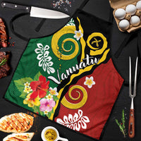 Melanesian Vanuatu Tribal Boar Tusk Apron Tropical Plants and Namele Motifs LT03 Green - Polynesian Pride